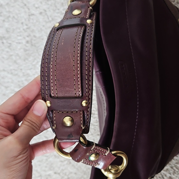 Coach Carly Leather Hobo Bag - Picture 6 of 8